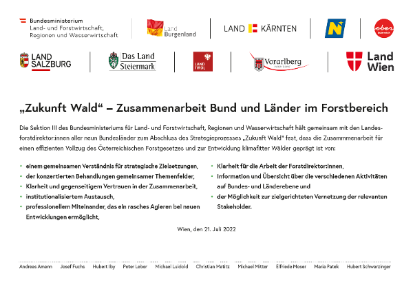 Absichtserklärung zur Zusammenarbeit