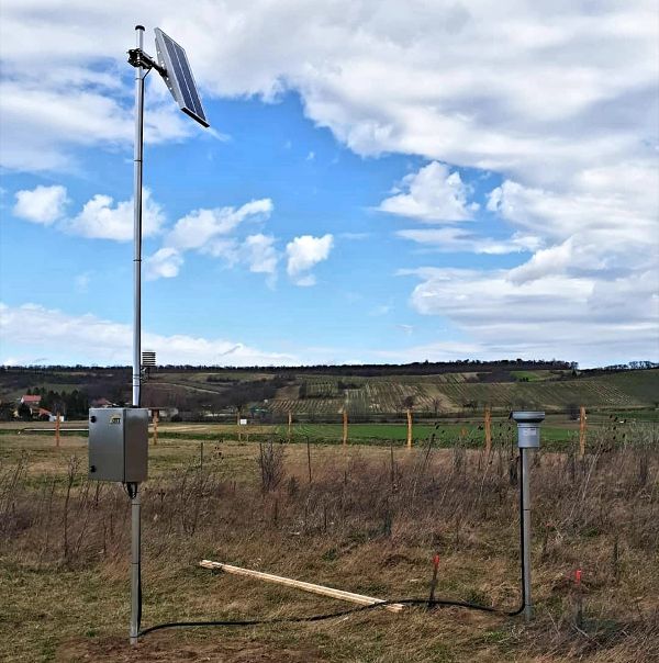 Eine Versuchsstation im Klimaforschungswald