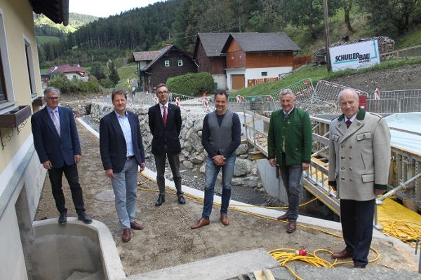 Bereich Bauabschnitt 01 der Bundeswasserbauverwaltung, Neuerrichtung der Landesstraßenbrücke 