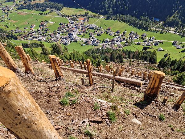 Schutzprojekt Oberseit-Lawinen in St. Jakob i.D.
