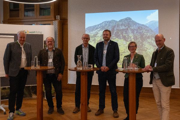 Podiumsdiskussion Bundesschutzwaldtagung 2025