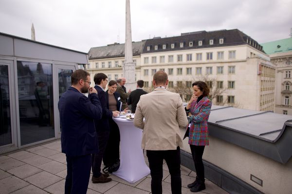 Pause auf der Terrasse