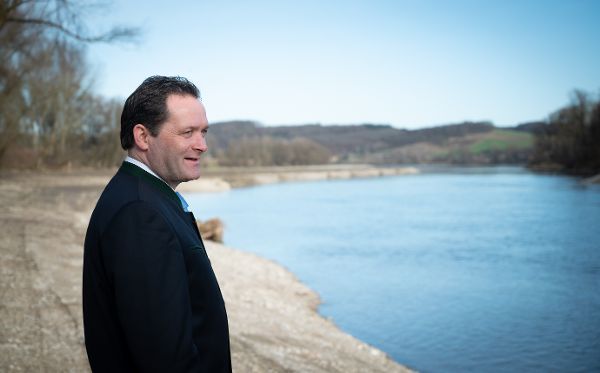 Bundesminister Totschnig an der Ybbs