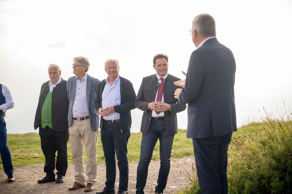 Inbetriebsnahmefeier Gaisberg Spitz Wasserversorgung