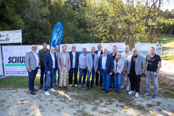 Eröffnung Rückhaltebecken Riedlingsdorf
