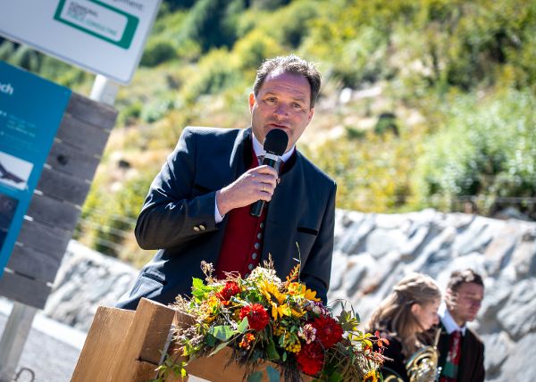 Fertigstellungsfeier HW-Schutz Villgratenbach HBM Totschnig
