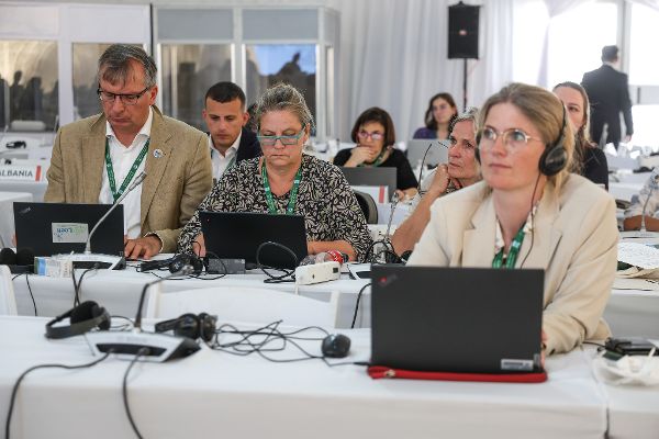 Sektionschefin Monika Mörth bei der Ramsar Konvention 2025.