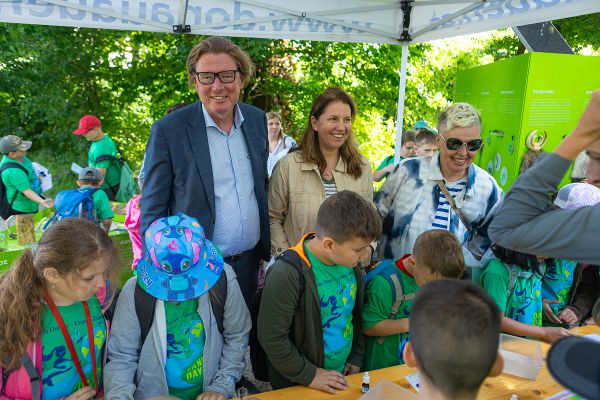 Foto beim Nationalpark Donau-Auen anlässlich des Danube Days 2025.