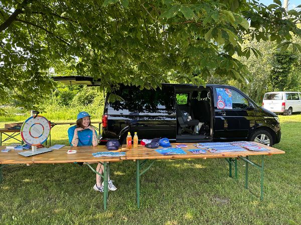 gen blue beim Danube Day in Krems 2025.