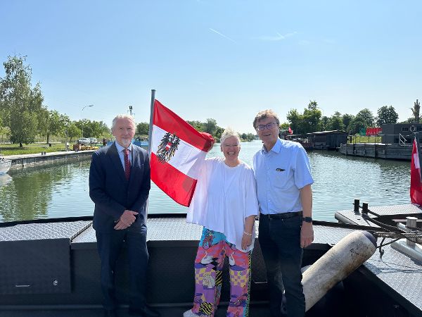 Ehrengäste beim Danube Day in Krems.
