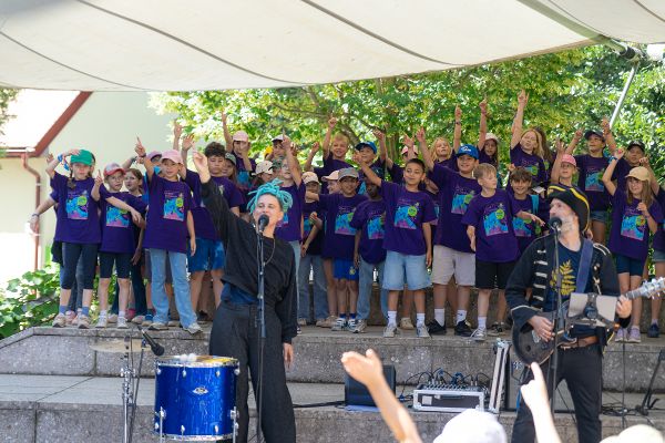 Konzert der Donaupiraten.