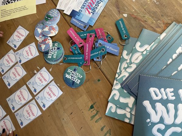 Materialien des Girls' Day Workshop zum Thema Wasserberufe