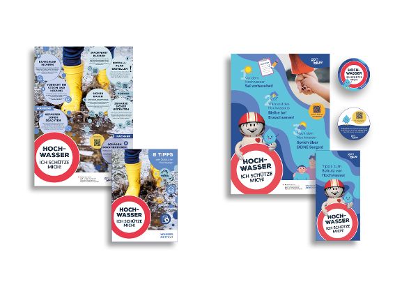 Eine Zusammenstellung der Materialien zur Hochwasserkampagne.