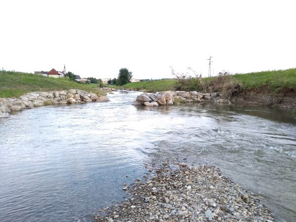 Ein Foto der Melk in Ruprechtshofen.
