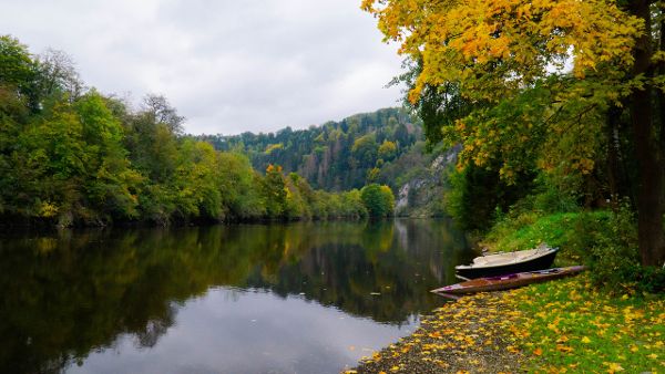 Kamp in Richtung Thurnberger Stausee