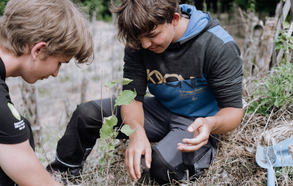 Schüler Timon Tröber HBLA Ursprung