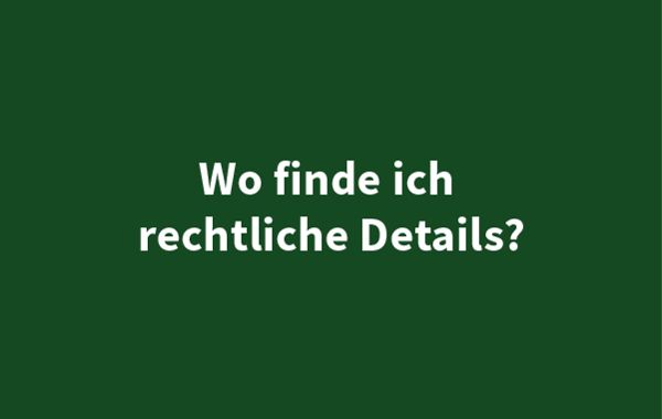 Schriftbild - Wo finde ich rechtliche Details?