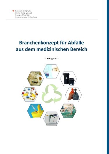 Branchenkonzept für Abfälle aus dem medizinischen Bereich