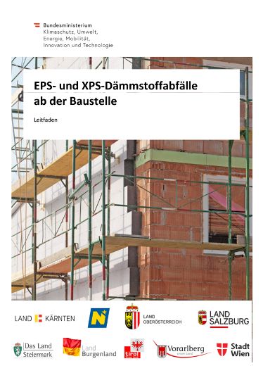 Leifaden - EPS- und XPS-Dämmstoffabfälle ab der Baustelle