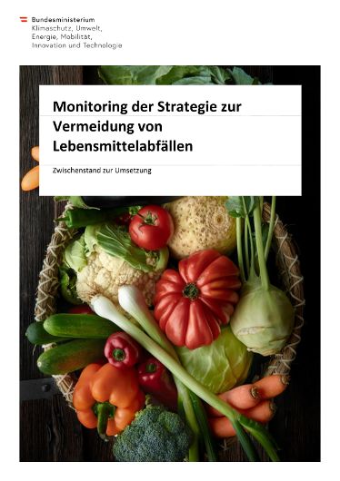 Monitoring der Strategie zur Vermeidung von Lebensmittelabfällen - Zwischenstand zur Umsetzung