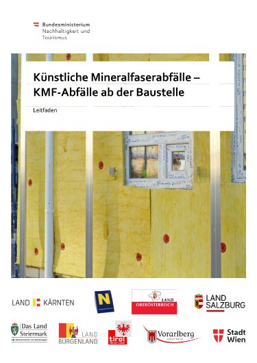 Künstliche Mineralfaserabfälle –  KMF-Abfälle ab der Baustelle 