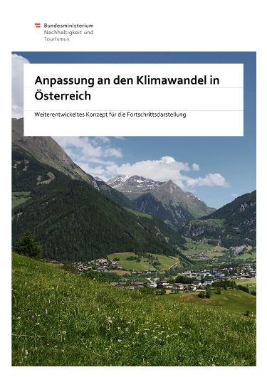 Anpassung an den Klimawandel in Österreich - Weiterentwickeltes Konzept für die Fortschrittsdarstellung