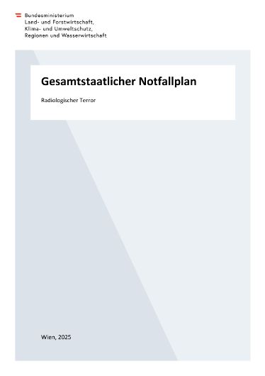 Gesamtstaatlicher Notfallplan - Radiologischer Terror