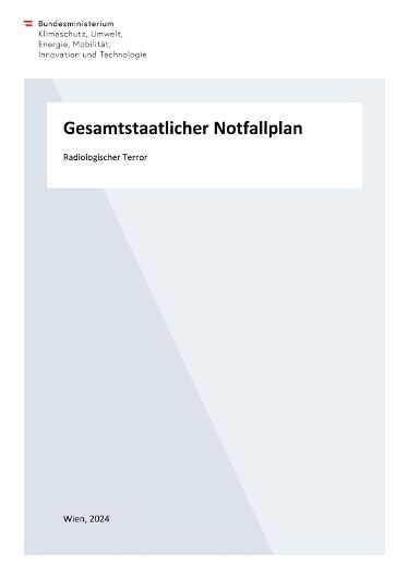 Gesamtstaatlicher Notfallplan - Radiologischer Terror