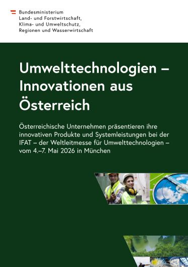 Umwelttechnologien – Innovationen aus Österreich