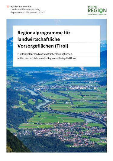 GoodPractice - Vorsorgeflächen Tirol.