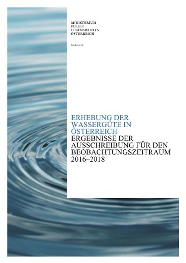 Ergenisse der Ausschreibung; Beobachtungszeitraum 2016-2018