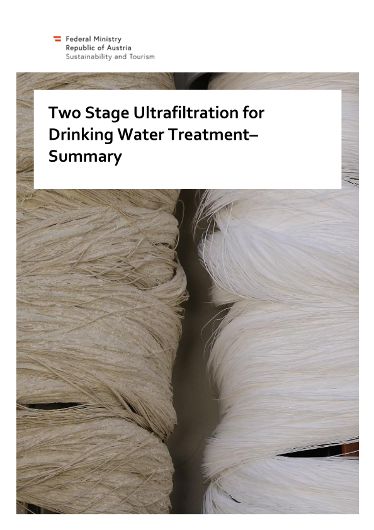 Two Stage Ultrafiltration for Drinking Water Treatment–Summary