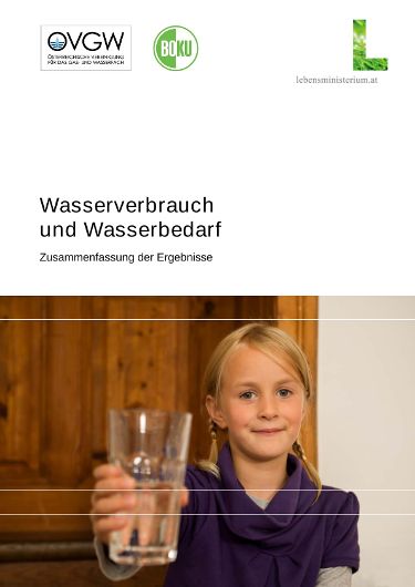 Wasserverbrauch und Wasserbedarf - Zusammenfassung