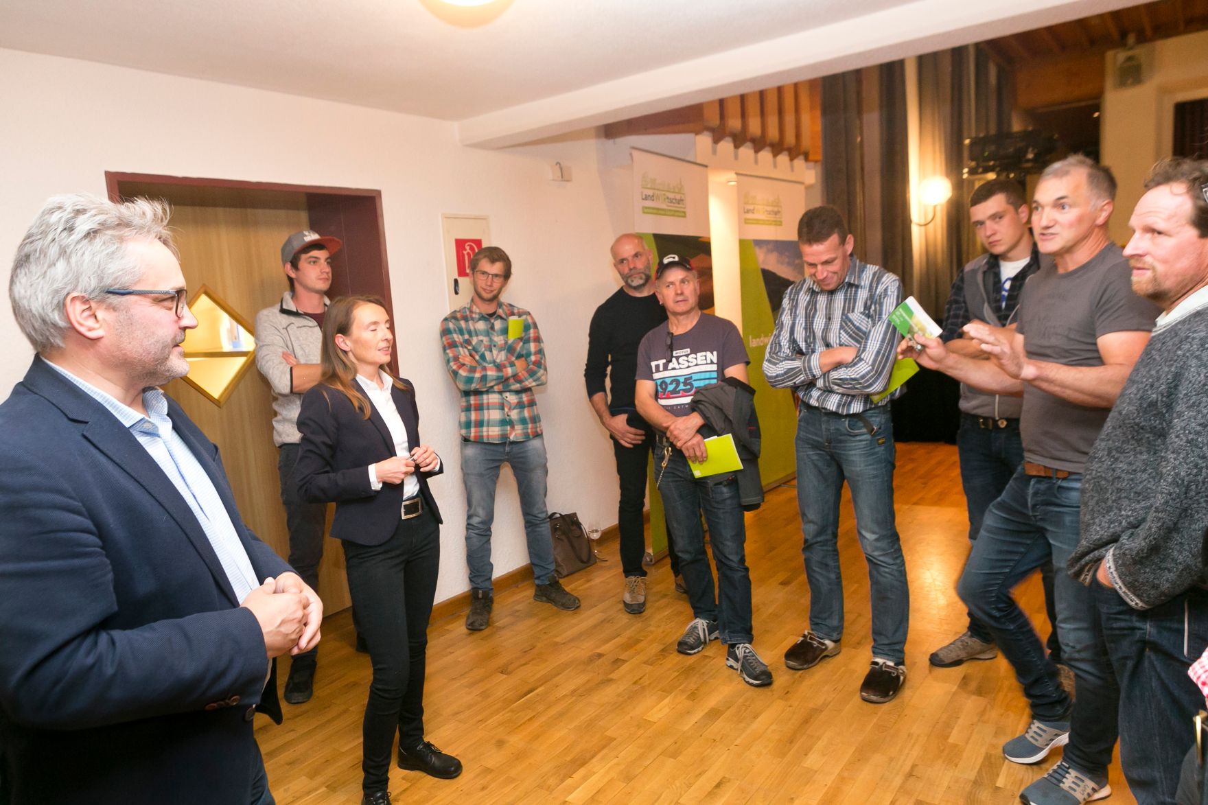 In Vorarlberg diskutierte Bundesminister Norbert Totschnig mit Landwirtschaftskammer-Pr&auml;sident Josef Moosbrugger und Landwirtschaftslandesrat Christian Gantner &uuml;ber die Inhalte der neuen GAP sowie die Sicherstellung der Versorgungssicherheit