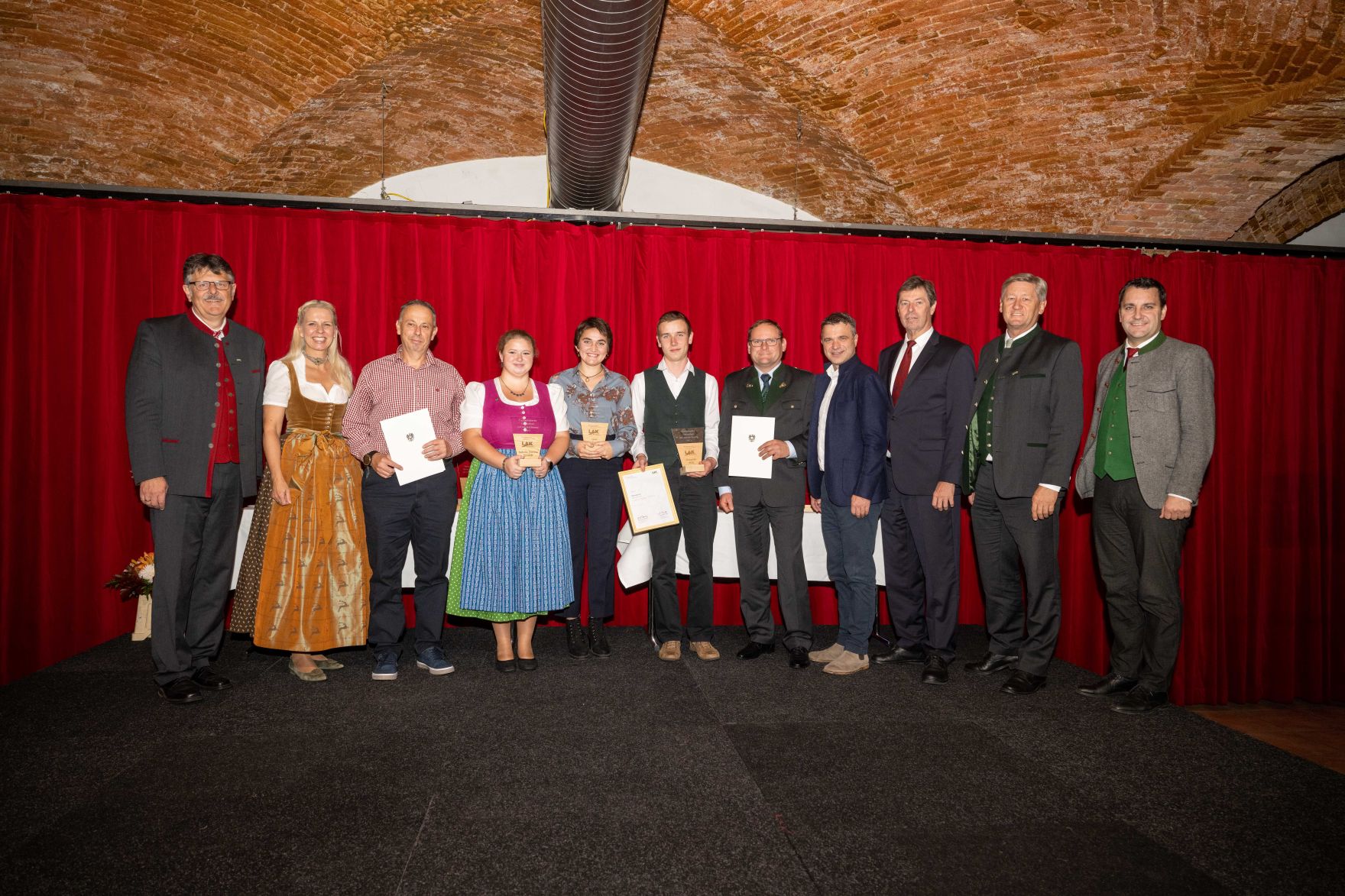 RHP_1185.jpg In Vertretung des Herrn Bundesminister Norbert Totschnig besuchte Herr Generalsekretär Günther Liebl die Ehrungsfeier für ausgezeichnete Lehrlinge in der Landwirtschaft in Salzburg.
