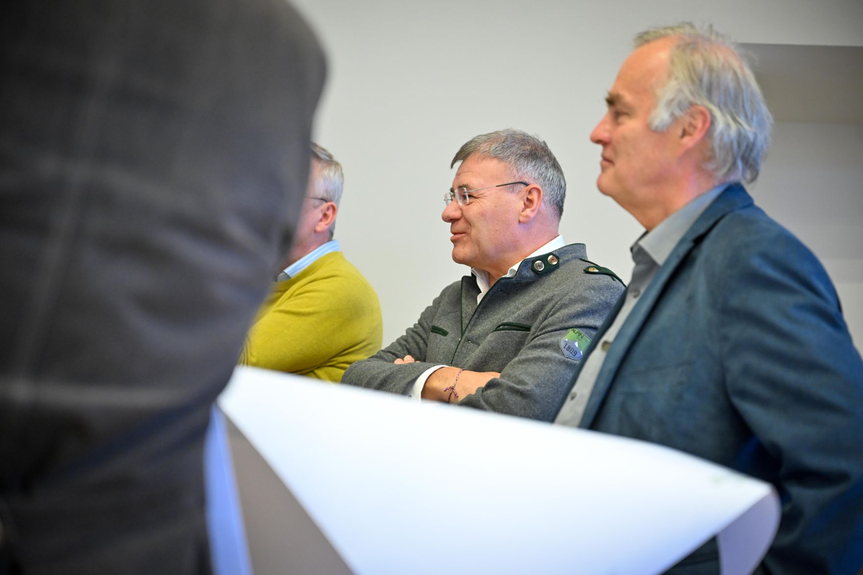 RHP_0940.jpg Im Rahmen der RegionIMpuls-Tour besuchte Herr Bundesminister Norbert Totschnig die HBLFA Francisco Josephinum in Wieselburg in Niederösterreich.