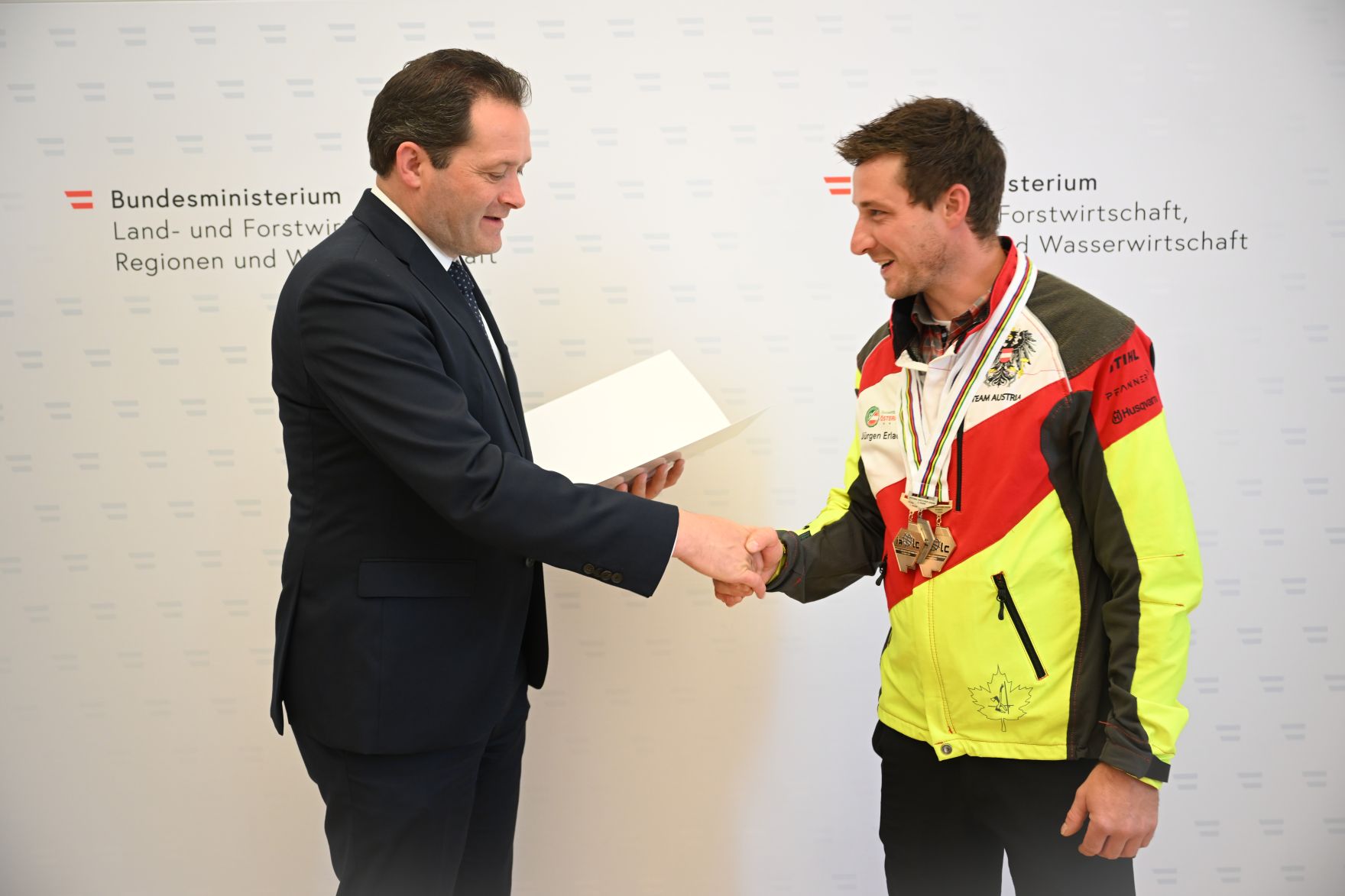 Von 19. bis 22. April 2023 fand die Forstwettkampf-Weltmeisterschaft in Tartu, Estland statt. Das &ouml;sterreichische Team konnte hier ihr K&ouml;nnen unter Beweis stellen und holte sich den Weltmeistertitel. Wir gratulieren recht herzlich!