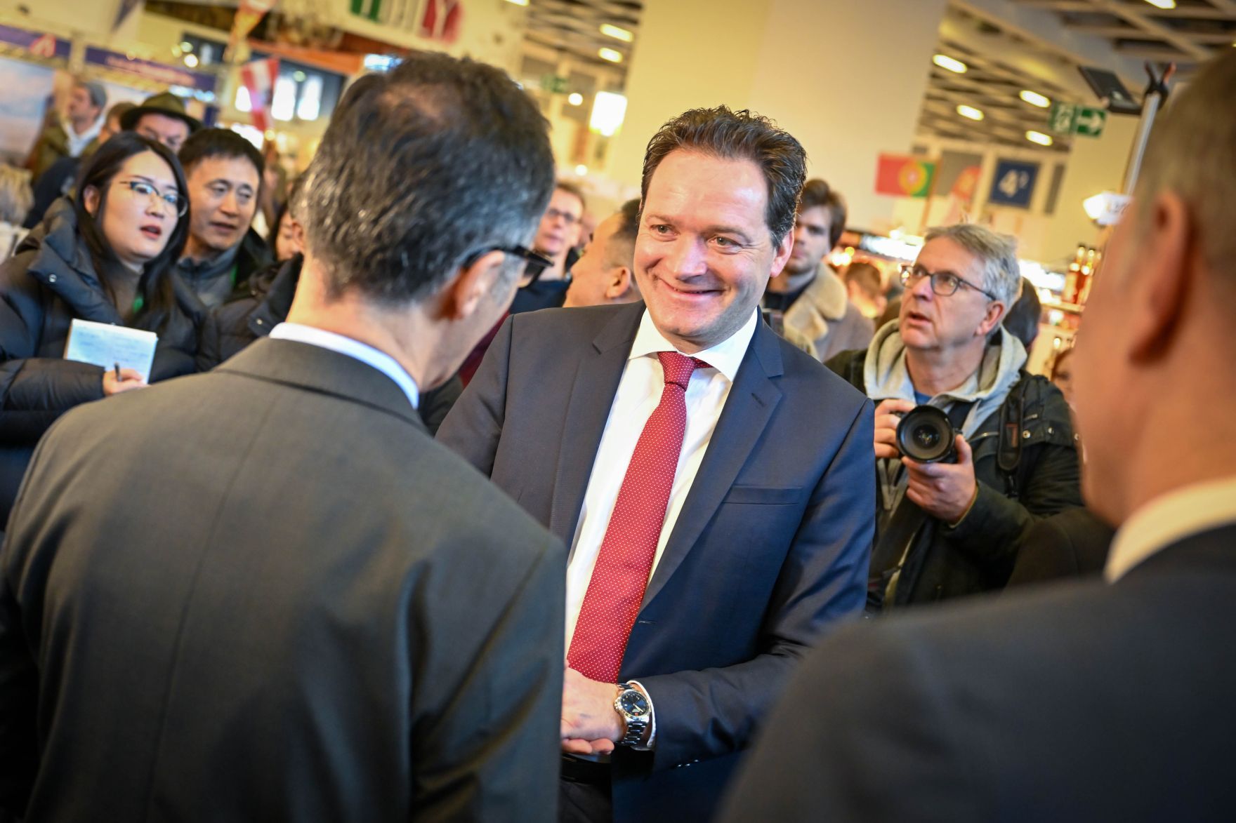 Bei der internationalen gr&uuml;nen Woche in Berlin traf Herr Bundesminister Norbert Totschnig den deutschen Landwirtschaftsminister Cem &Ouml;zdemir