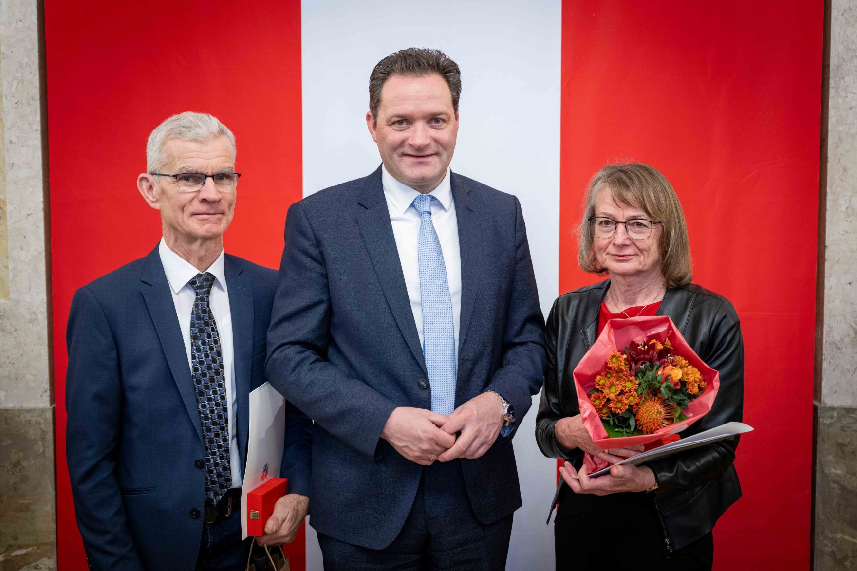 DSC_6087.jpg Herr Bundesminister Norbert Totschnig verlieh verschiedene Ehrenzeichen sowie auch Berufstitel im Marmorsaal im Regierungsgebäude am Stubenring.