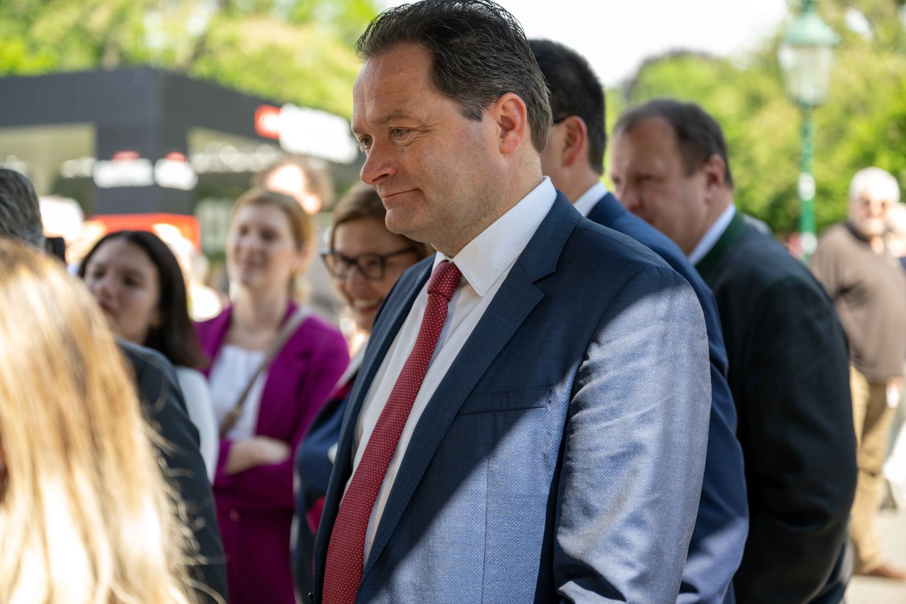 Herr Bundesminister besuchte gemeinsam mit B&uuml;rgermeister der Stadt Wien Michael Ludwig das Genussfestival im Stadtpark.