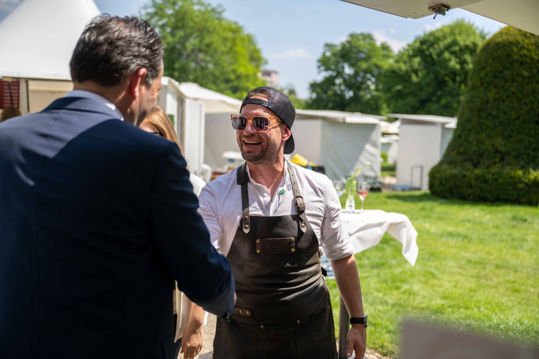 Herr Bundesminister besuchte gemeinsam mit B&uuml;rgermeister der Stadt Wien Michael Ludwig das Genussfestival im Stadtpark.