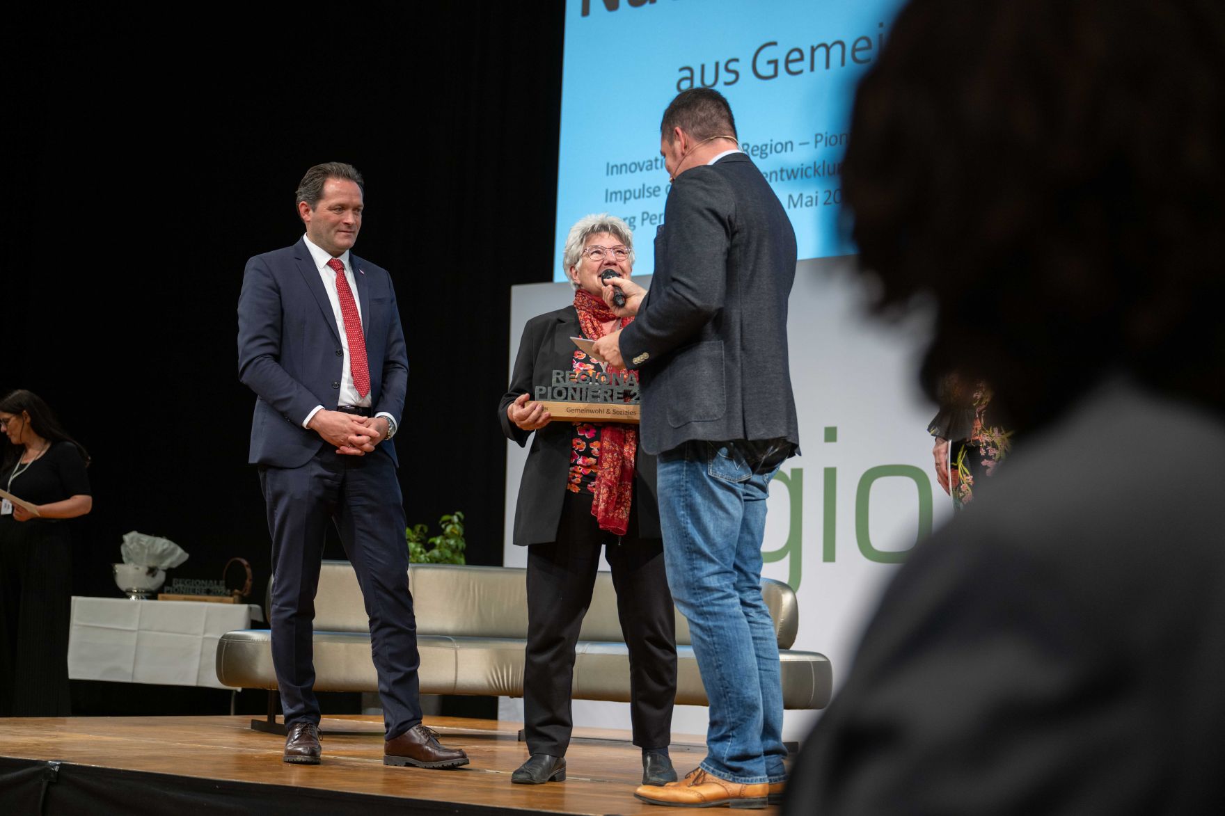 DSC_1807.jpg Abschließend zur RegionIMpuls-Tour veranstaltete Herr Bundesminister Norbert Totschnig eine Abschlussveranstaltung in der Burg Perchtoldsdorf