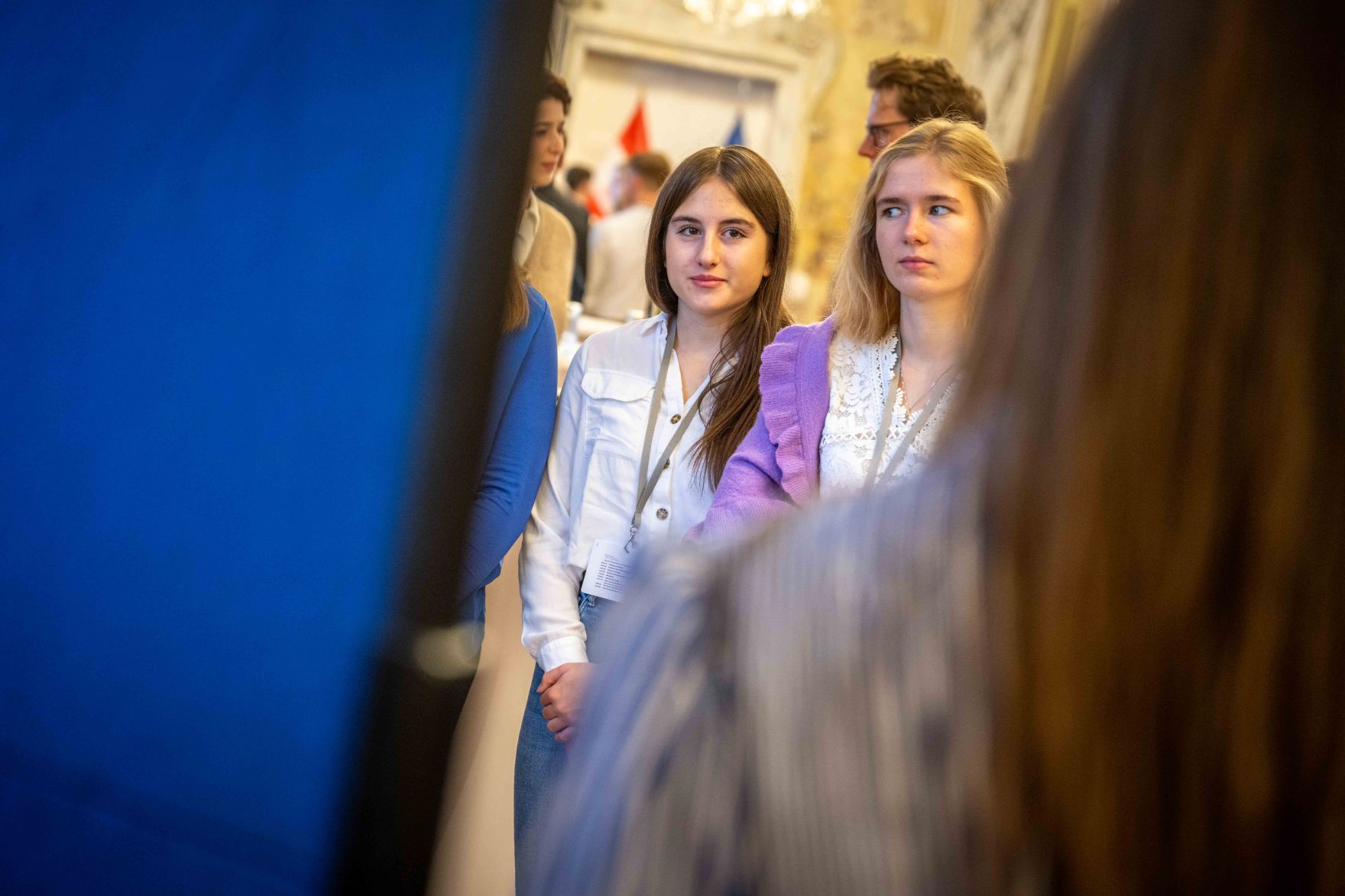 DSC_2961.jpg Anlässlich des „Tags der Demokratie“ lud Bundesminister Norbert Totschnig Schülerinnen und Schüler zur Diskussion über die Grundlagen unseres Zusammenlebens in das BML.
