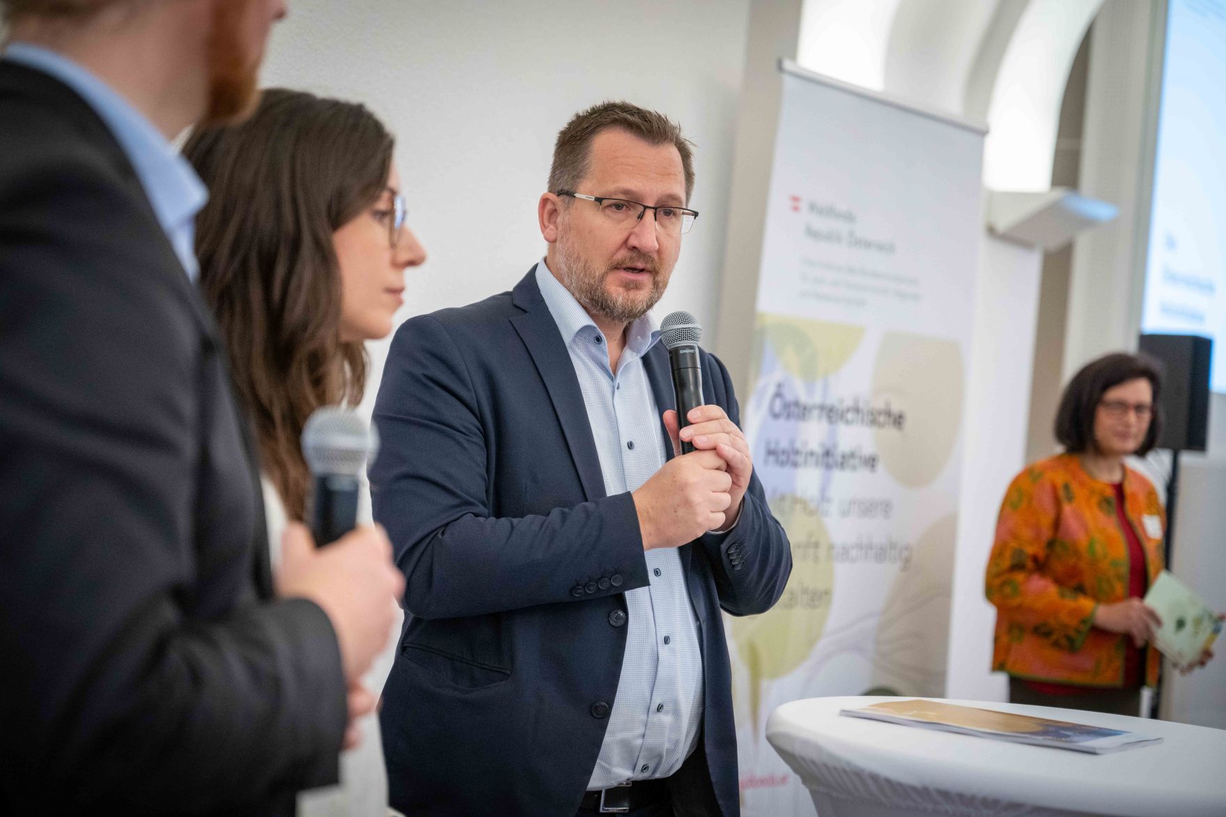 Der woodCircle &bdquo;Gemeinsam die Zukunft der &Ouml;sterreichischen Holzinitiative gestalten und Erfolge feiern&ldquo; fand am 21. Oktober 2024 im Schloss Sch&ouml;nbrunn statt.