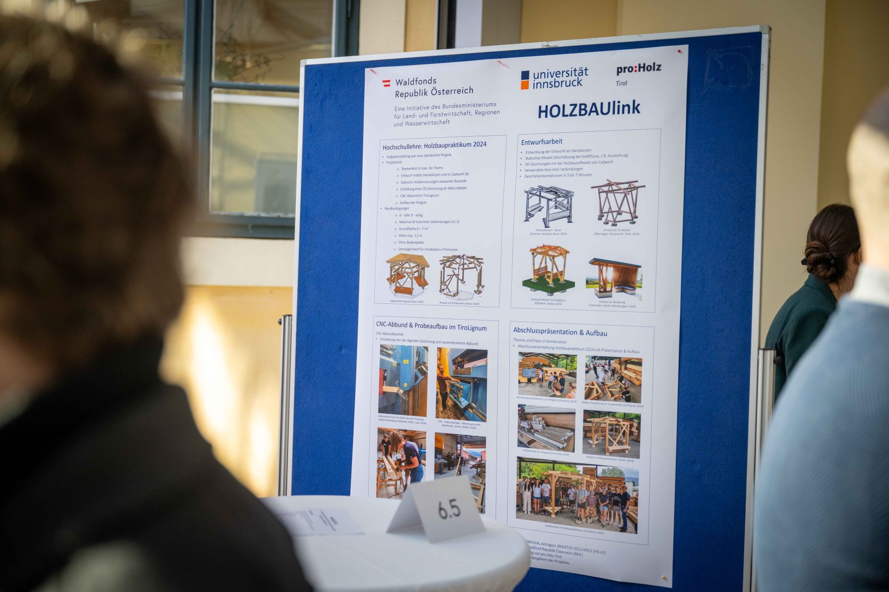 Der woodCircle &bdquo;Gemeinsam die Zukunft der &Ouml;sterreichischen Holzinitiative gestalten und Erfolge feiern&ldquo; fand am 21. Oktober 2024 im Schloss Sch&ouml;nbrunn statt.