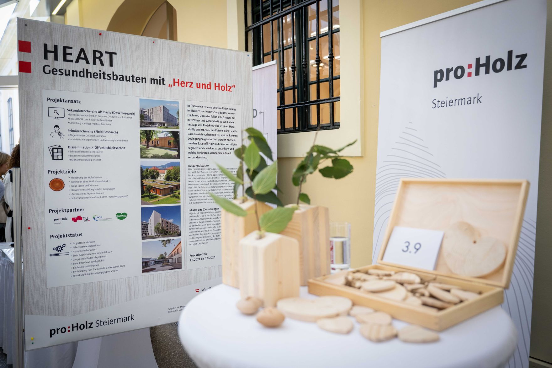 Der woodCircle &bdquo;Gemeinsam die Zukunft der &Ouml;sterreichischen Holzinitiative gestalten und Erfolge feiern&ldquo; fand am 21. Oktober 2024 im Schloss Sch&ouml;nbrunn statt.