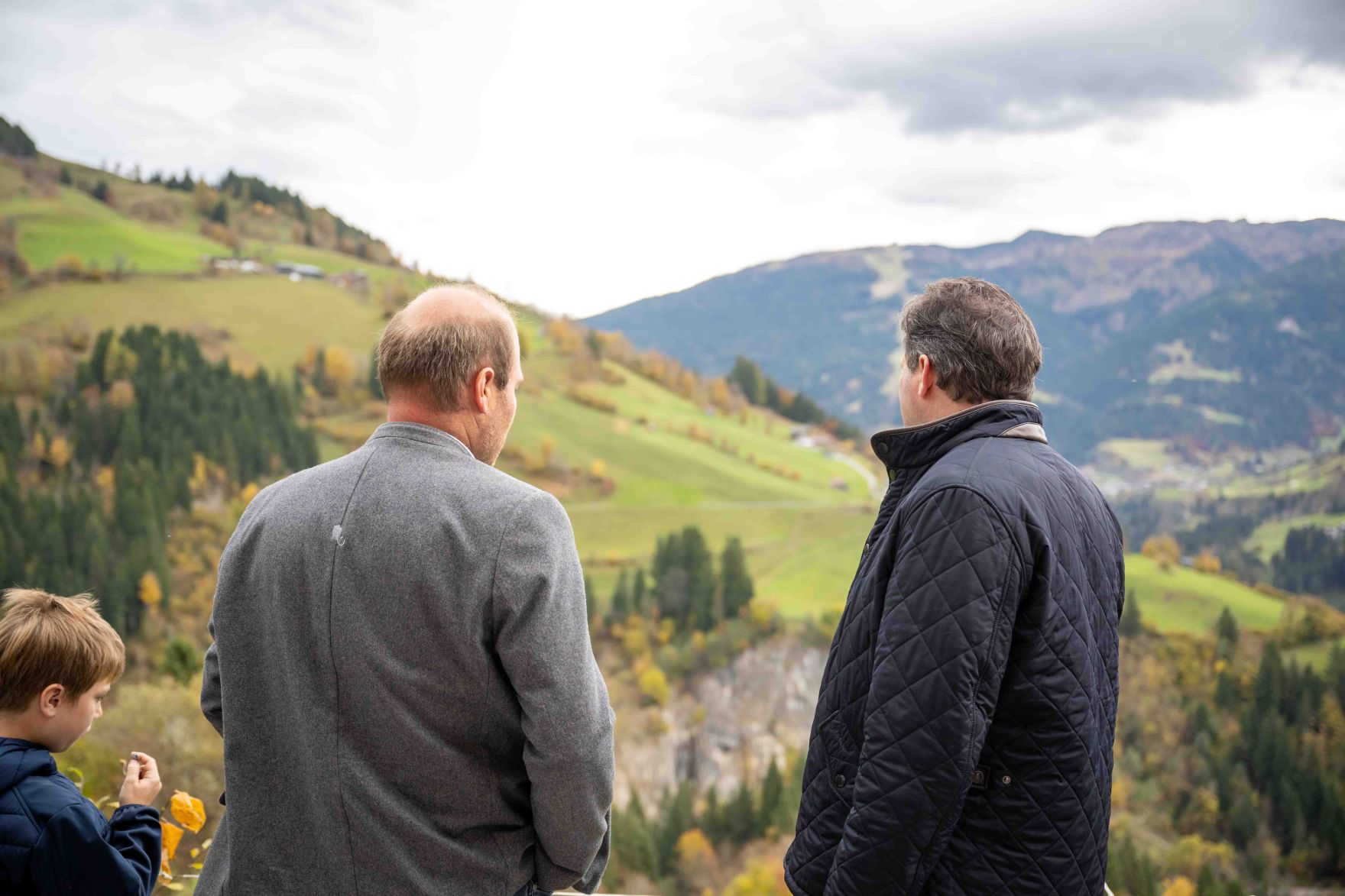 Bundesminister Norbert Totschnig besichtigte den Bergbauernhof der Familie H&ouml;ller in St. Johann/Wagrain, Salzburg