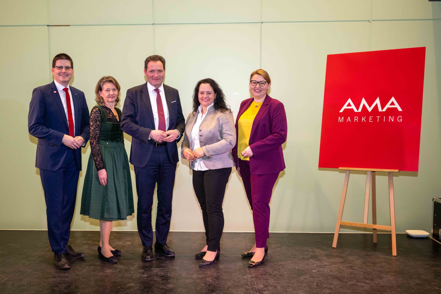 Zum Auftakt der Gr&uuml;nen Woche 2026 in Berlin besuchte Herr Bundesminister Norbert Totschnig den Empfang der AMA in der &ouml;sterreichischen Botschaft in Berlin