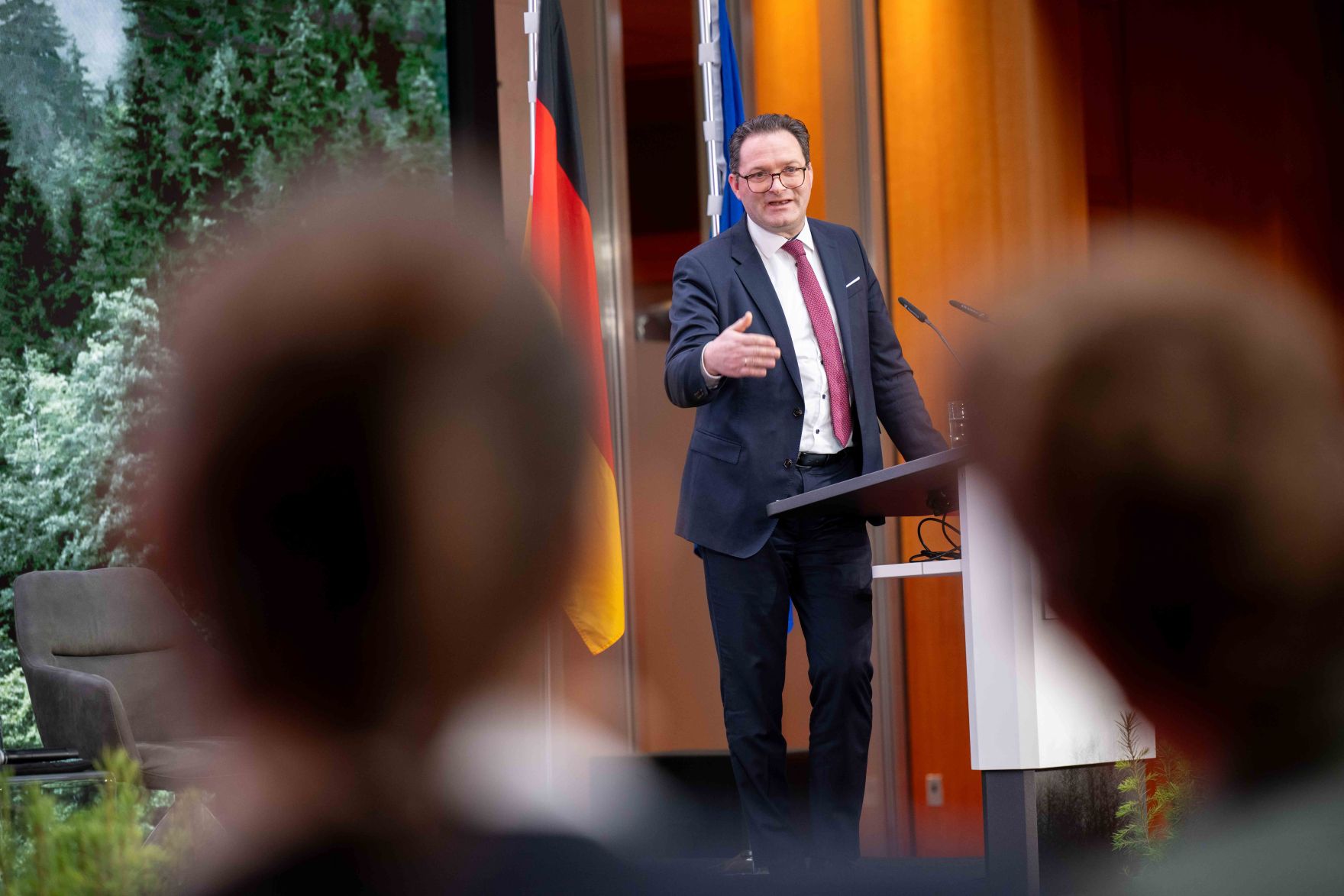 HBM Totschnig beim EU-Symposium des Deutschen Forstwirtschaftsrates im Rahmen der Gr&uuml;nen Woche in Berlin