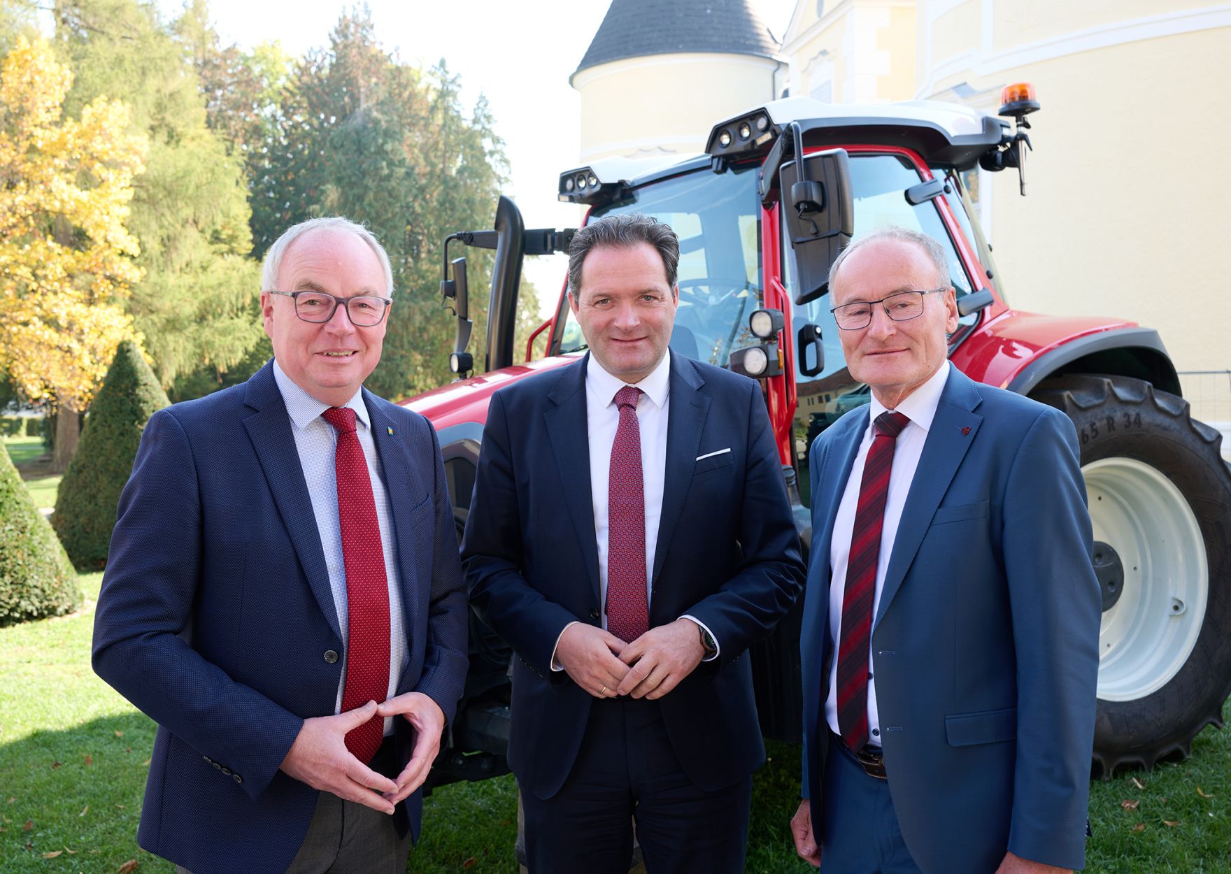 Bei der Pressekonferenz KI in der Landwirtschaft in Wieselburg wurde gezeigt, wie moderne Technologien die &ouml;sterreichische Landwirtschaft st&auml;rken